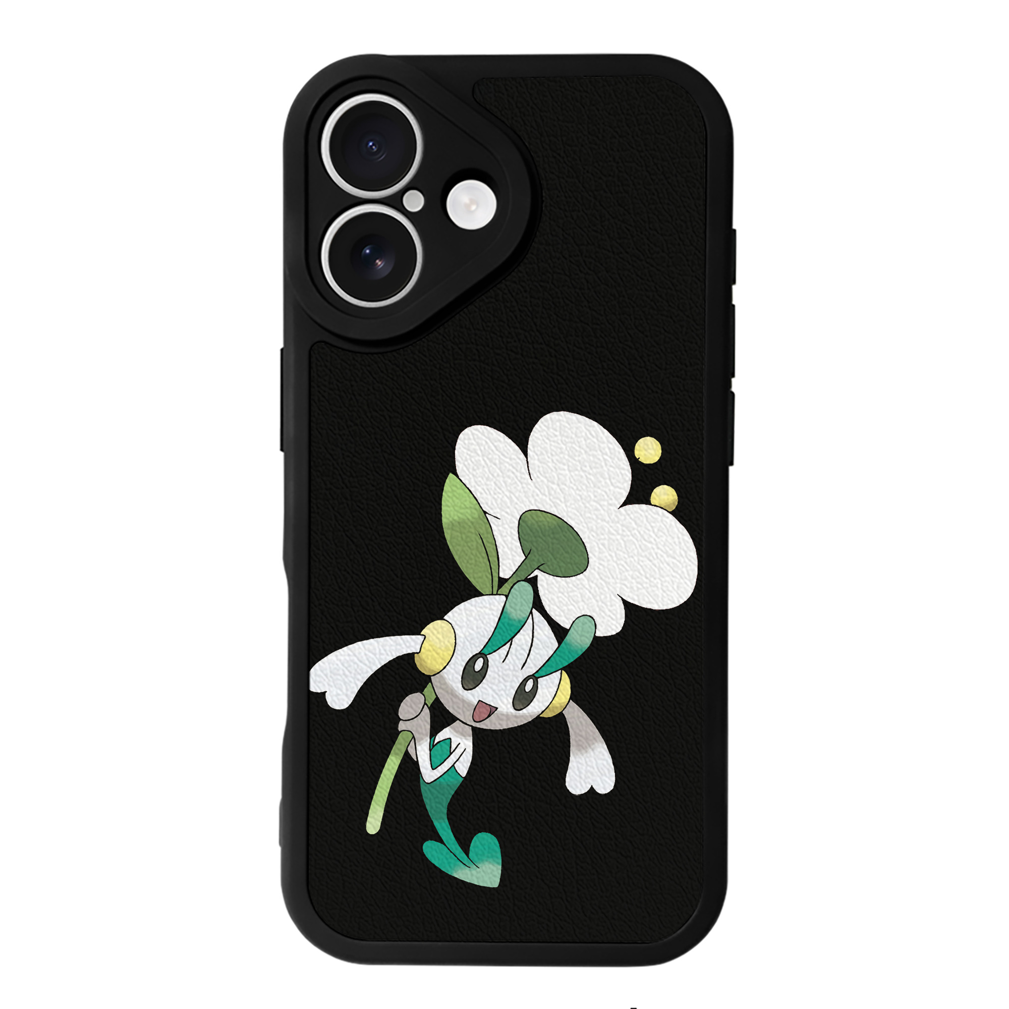 （画像用） ポケットモンスター Pokémon 【iPhone 16シリーズ対応】シリコンスマホケース（レザー調） 材質：シリコン